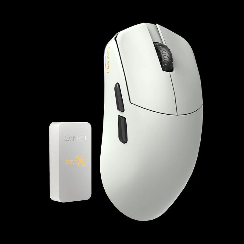 LAMZU Maya X Wireless Gaming Mouse White