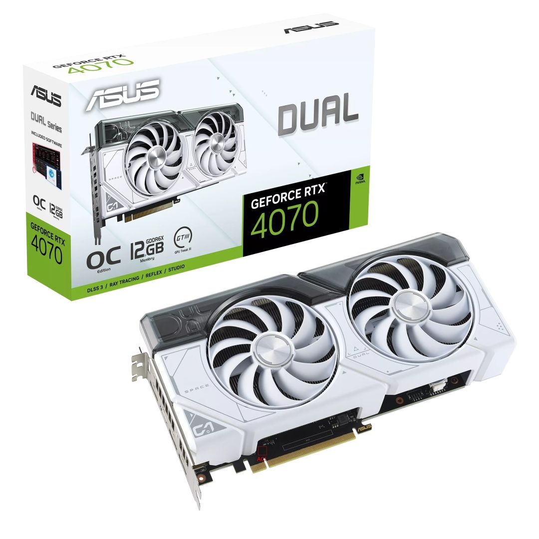 Asus DUAL-RTX4070S-O12G-WHITE