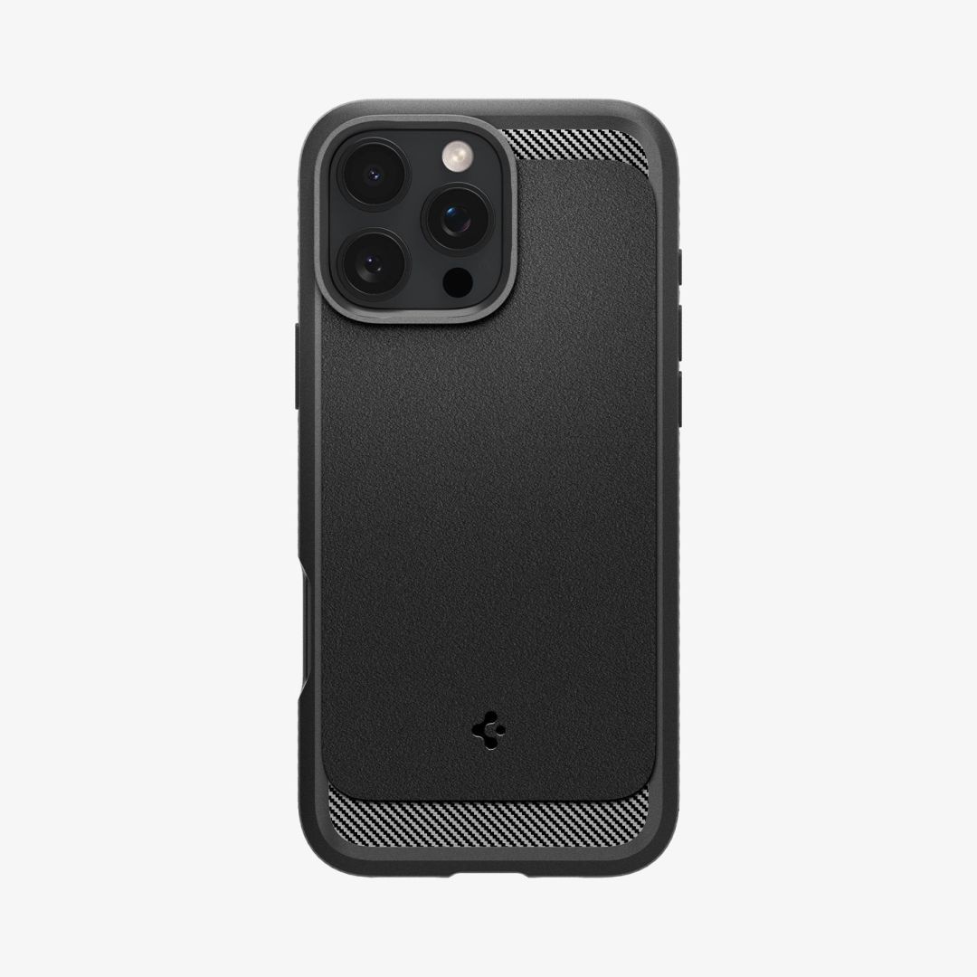 Spigen Rugged Armor MagSafe iPhone 16 Pro Max Matte Black