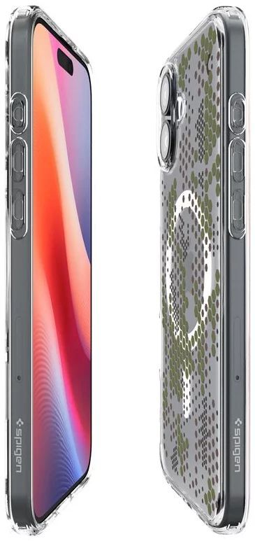 Spigen Ultra Hybrid MagSafe iPhone 16 Digital Camo