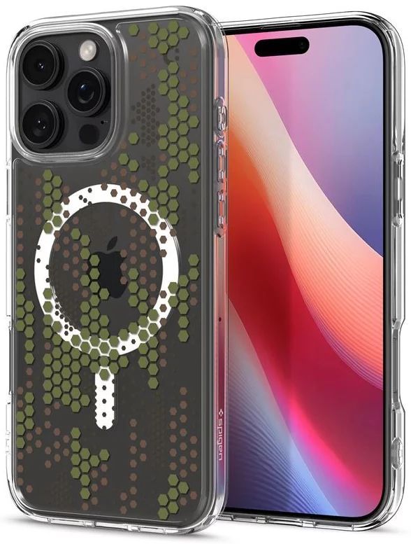 Spigen Ultra Hybrid MagSafe iPhone 16 Pro Digital Camo