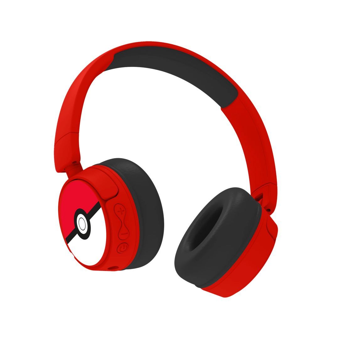 OTL Technologies Pokémon Pokeball Bluetooth Headset Red