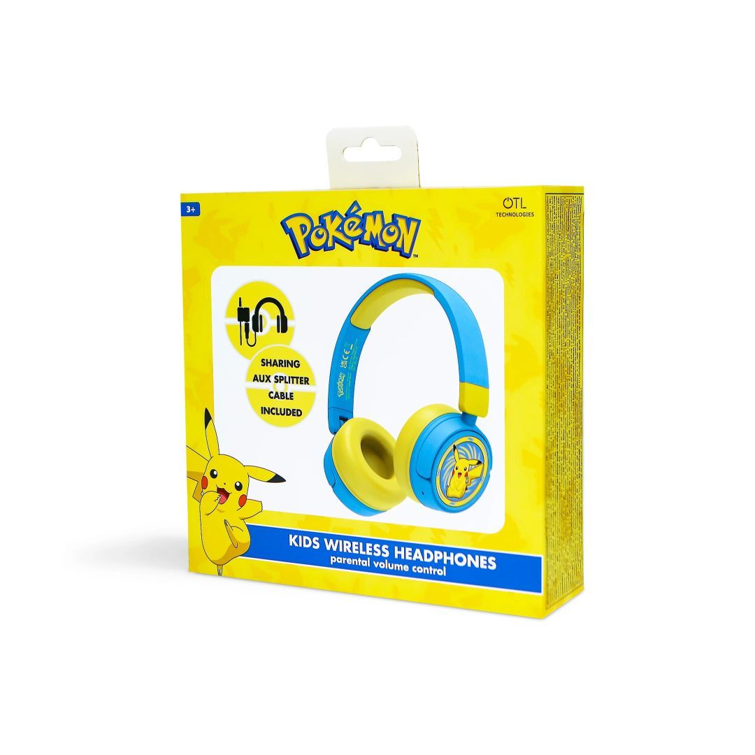 OTL Technologies Pokémon Pikachu Kids Bluetooth Headset Blue