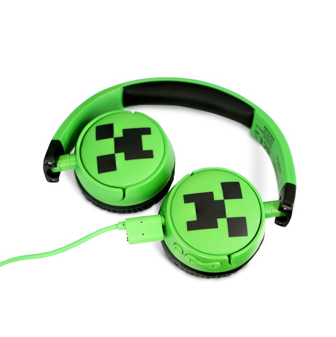 OTL Technologies Minecraft Creeper Kids Bluetooth Headset Green