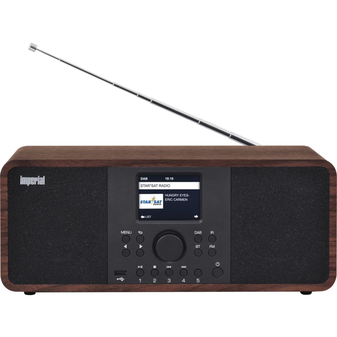 Imperial DABMAN i205 Hybrid Internet Radio Brown