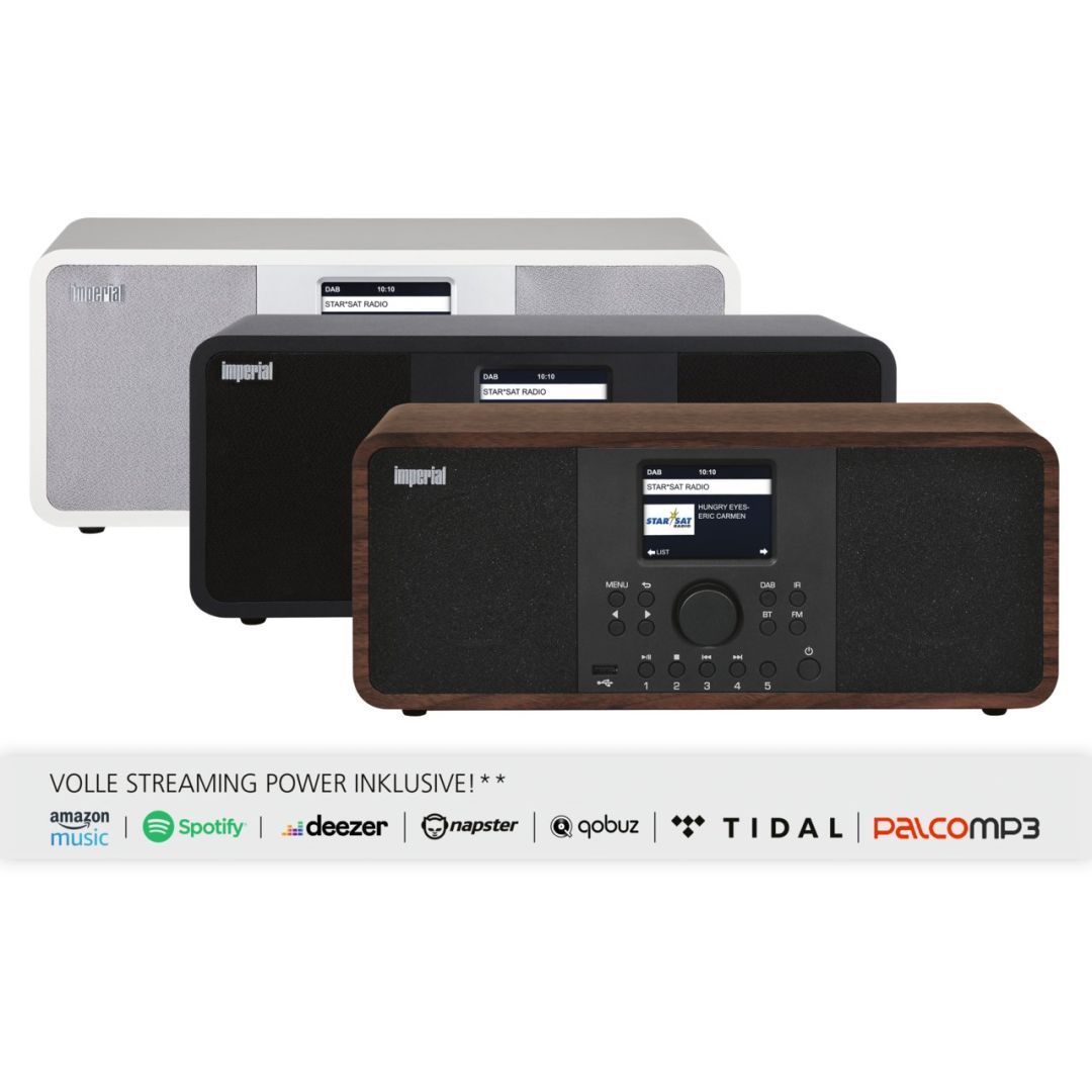 Imperial DABMAN i205 Hybrid Internet Radio Brown