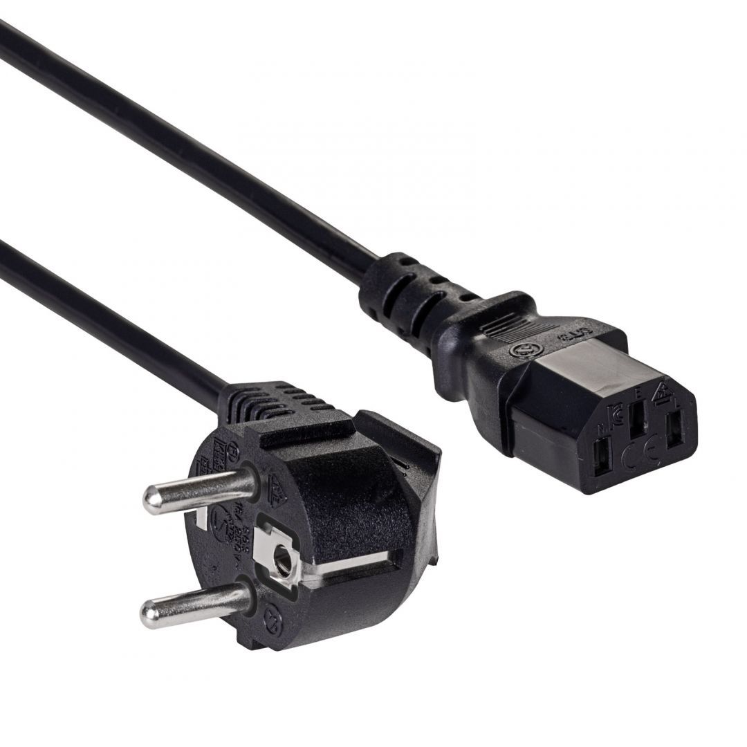 Akyga AK-PC-08C Power Cable CU CEE 7/7 / IEC C13 10m