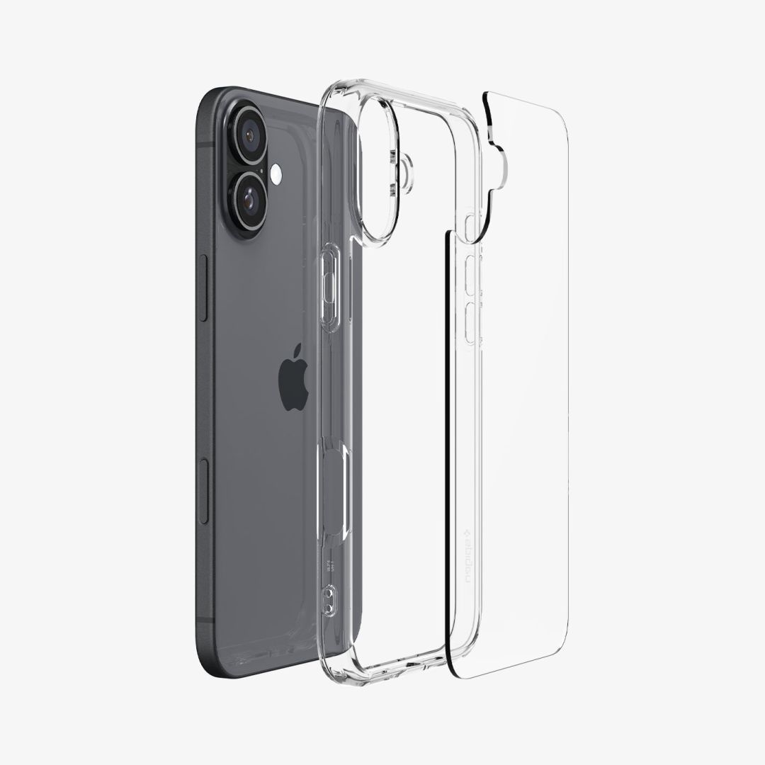 Spigen Ultra Hybrid iPhone 16 Crystal Clear