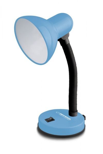 Esperanza Vega E27 Desk Lamp Blue