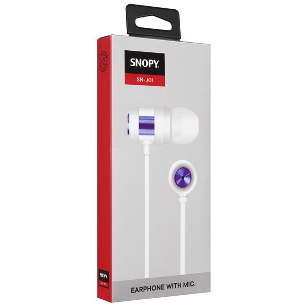 Snopy SN-J01 Headset White/Blue