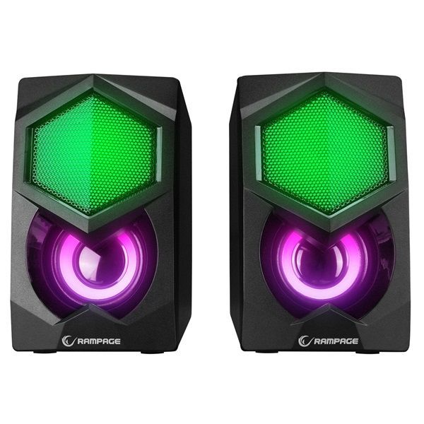 Rampage RMS-N29 RGB Speaker Black