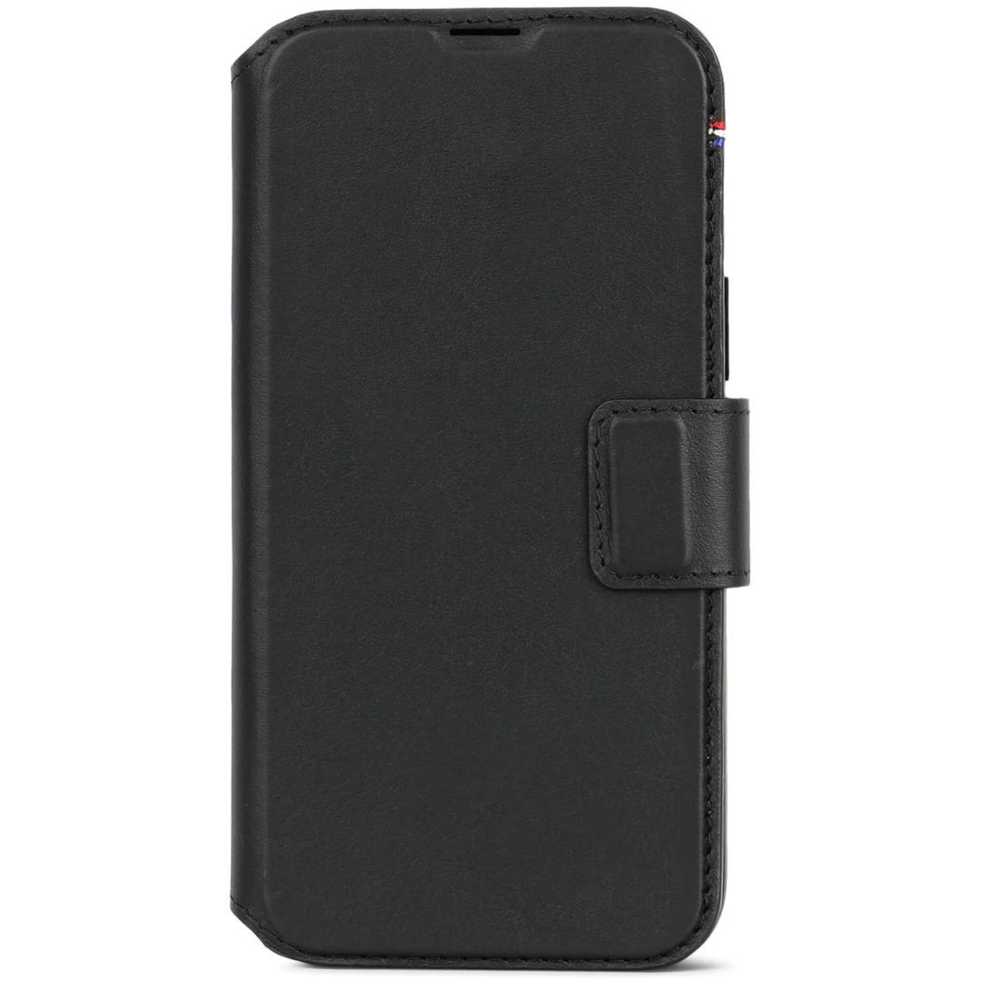 Decoded iPhone 15 Plus Case Leather Detachable Wallet Black