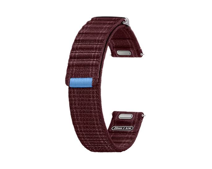 Samsung Galaxy Watch7 Fabric Band (S/M) Burgundy