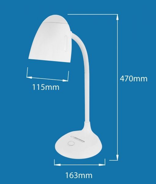 Esperanza ELD110G Deks Lamp E27 Electra Green