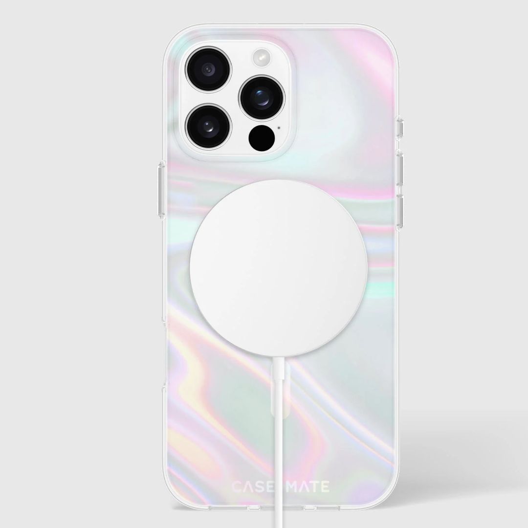 Case-Mate Soap Bubble magsafe iPhone 16 Pro Max Iridescent