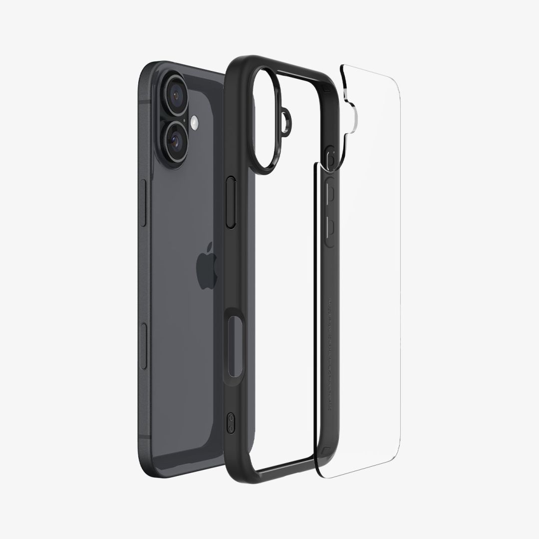 Spigen Ultra Hybrid iPhone 16 Matte Black