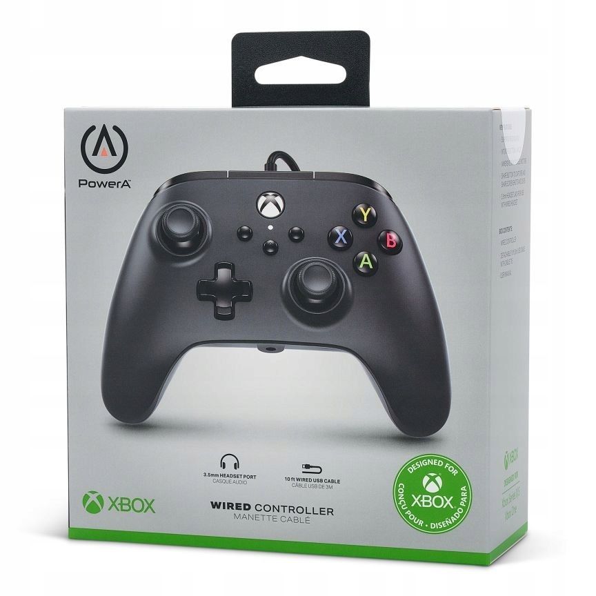 PowerA Wired Xbox Series X|S USB Gamepad Black