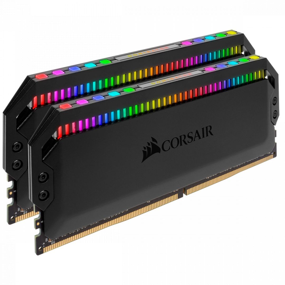 Corsair 64GB DDR4 3200MHz Kit(2x32GB) Dominator Platinum RGB Black