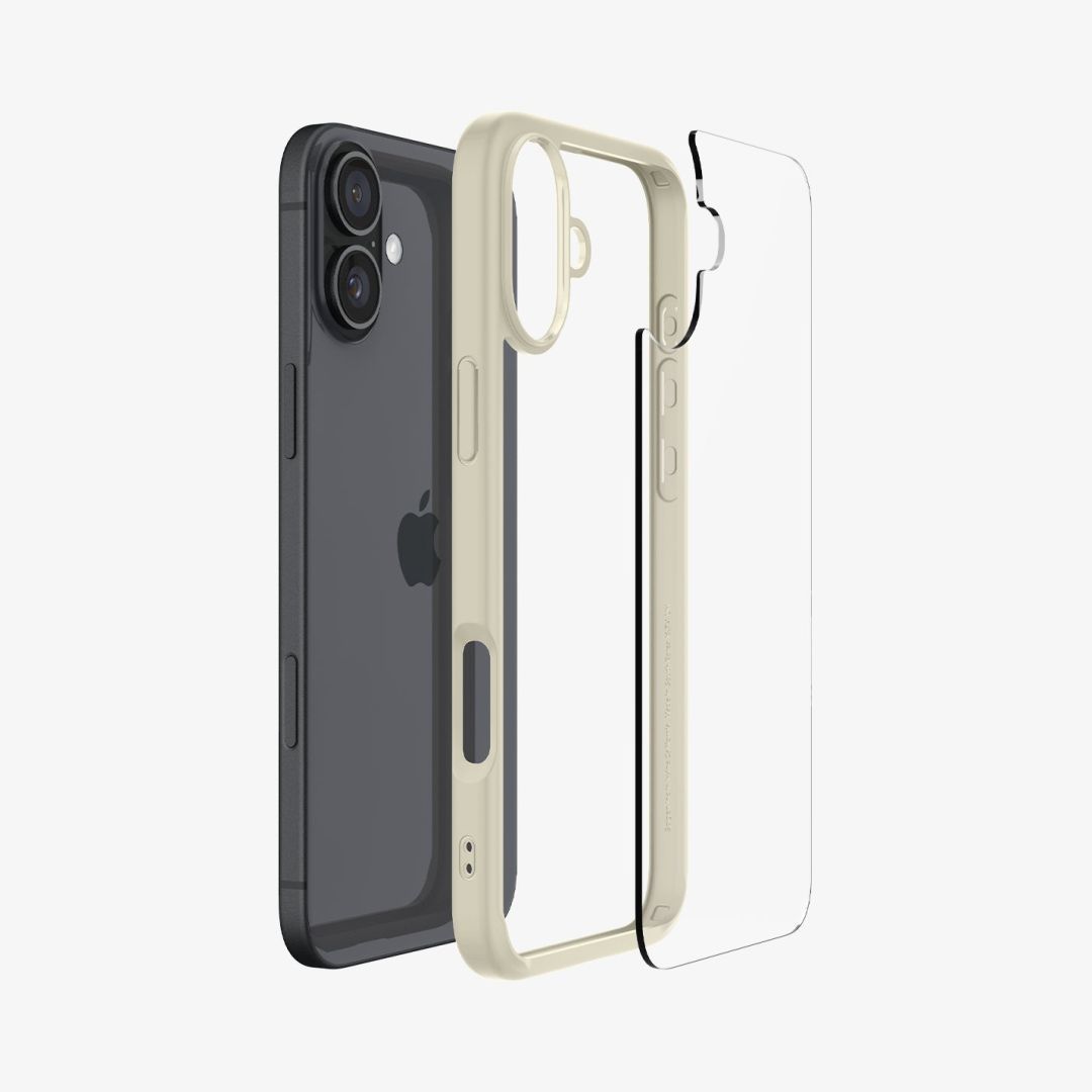 Spigen Ultra Hybrid iPhone 16 Plus Mute Beige