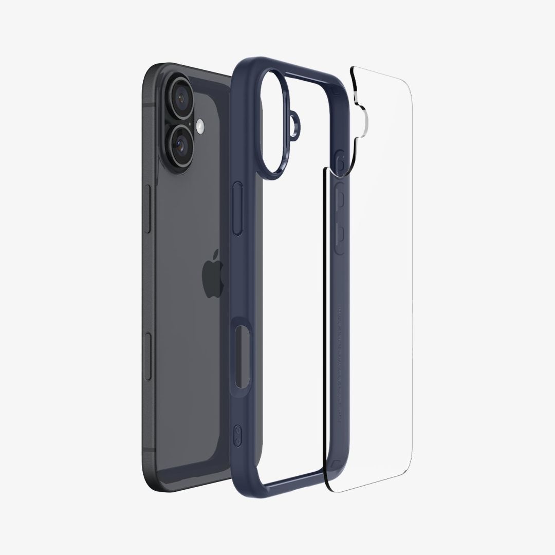 Spigen Ultra Hybrid iPhone 16 Navy Blue