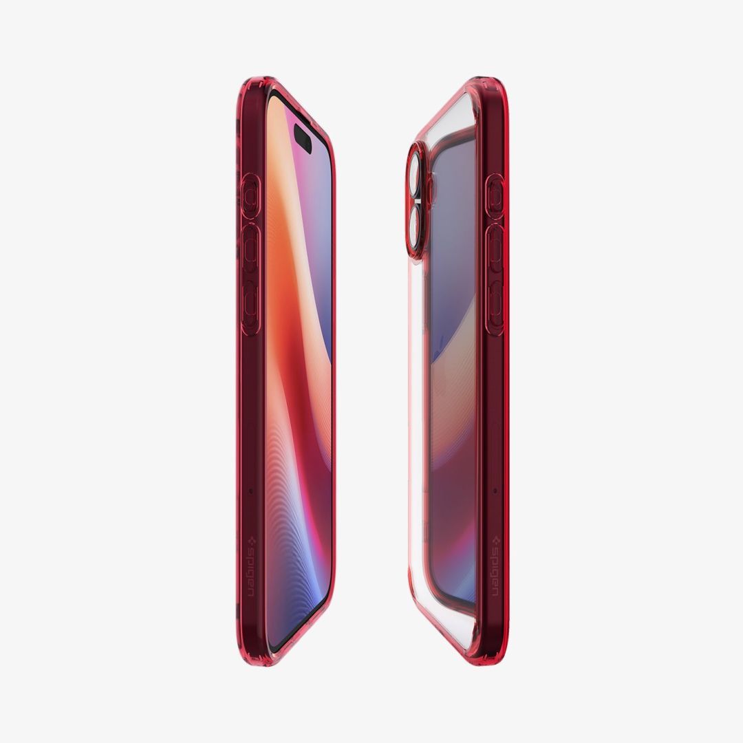 Spigen Ultra Hybrid iPhone 16 Red Crystal