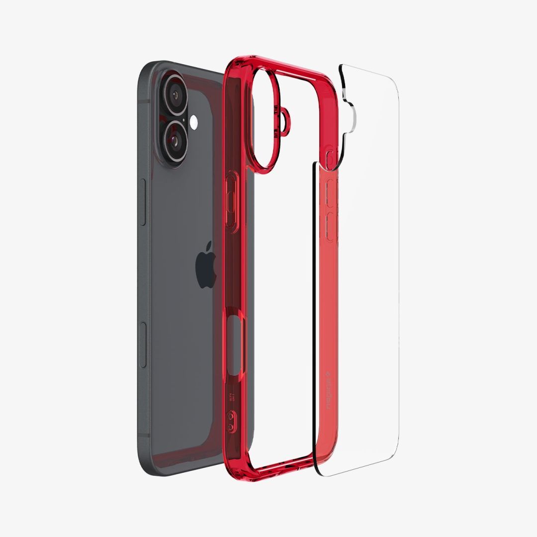 Spigen Ultra Hybrid iPhone 16 Red Crystal