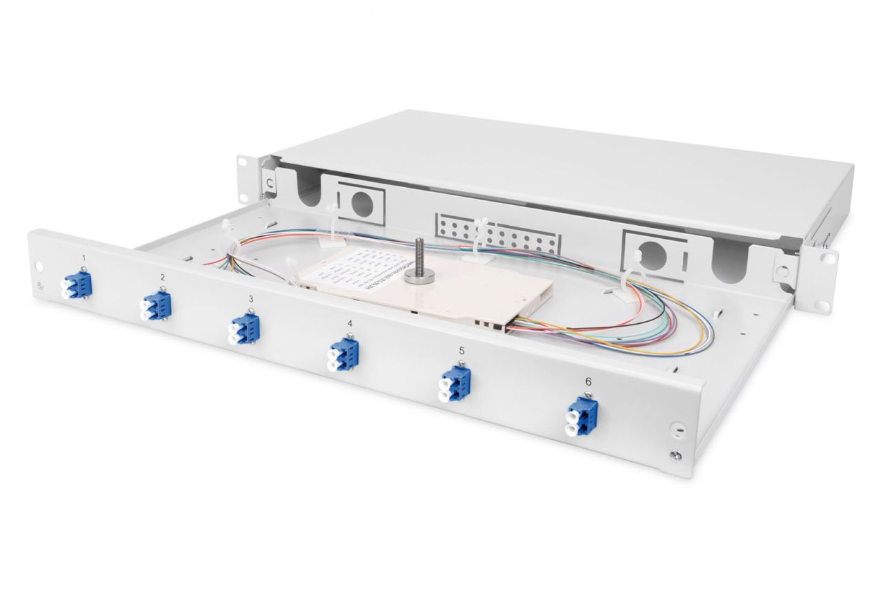 Digitus DN-96330/9 optikai adapter LC 1 dB Grey