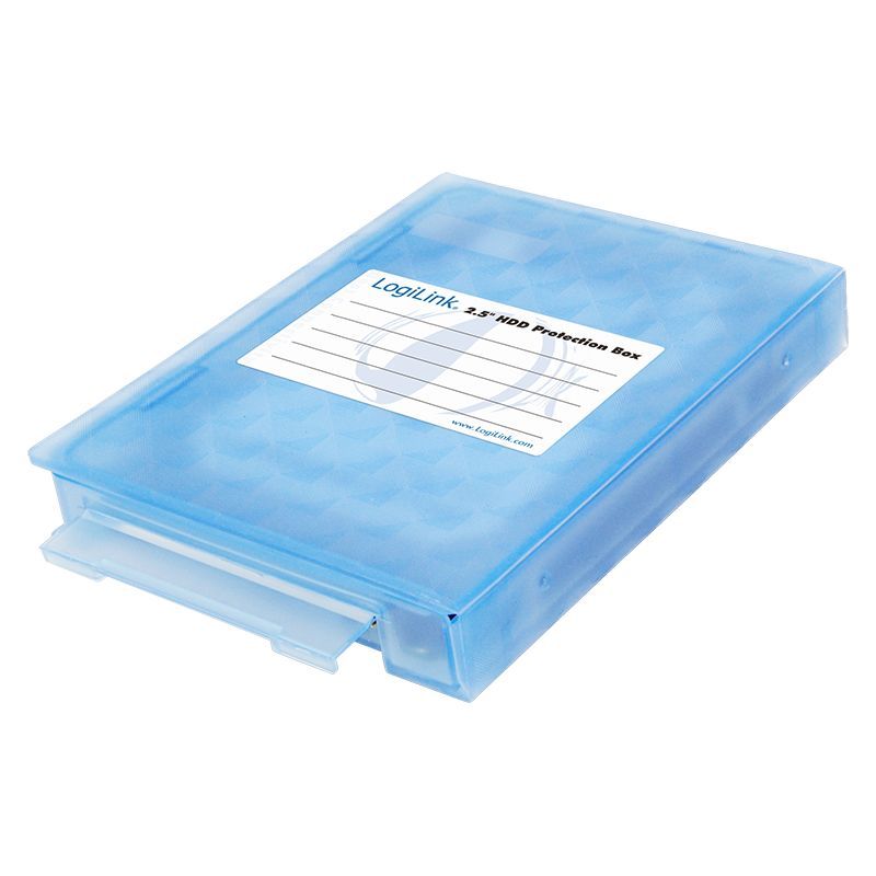 Logilink HDD Protection Box for 2.5" HDDs Blue