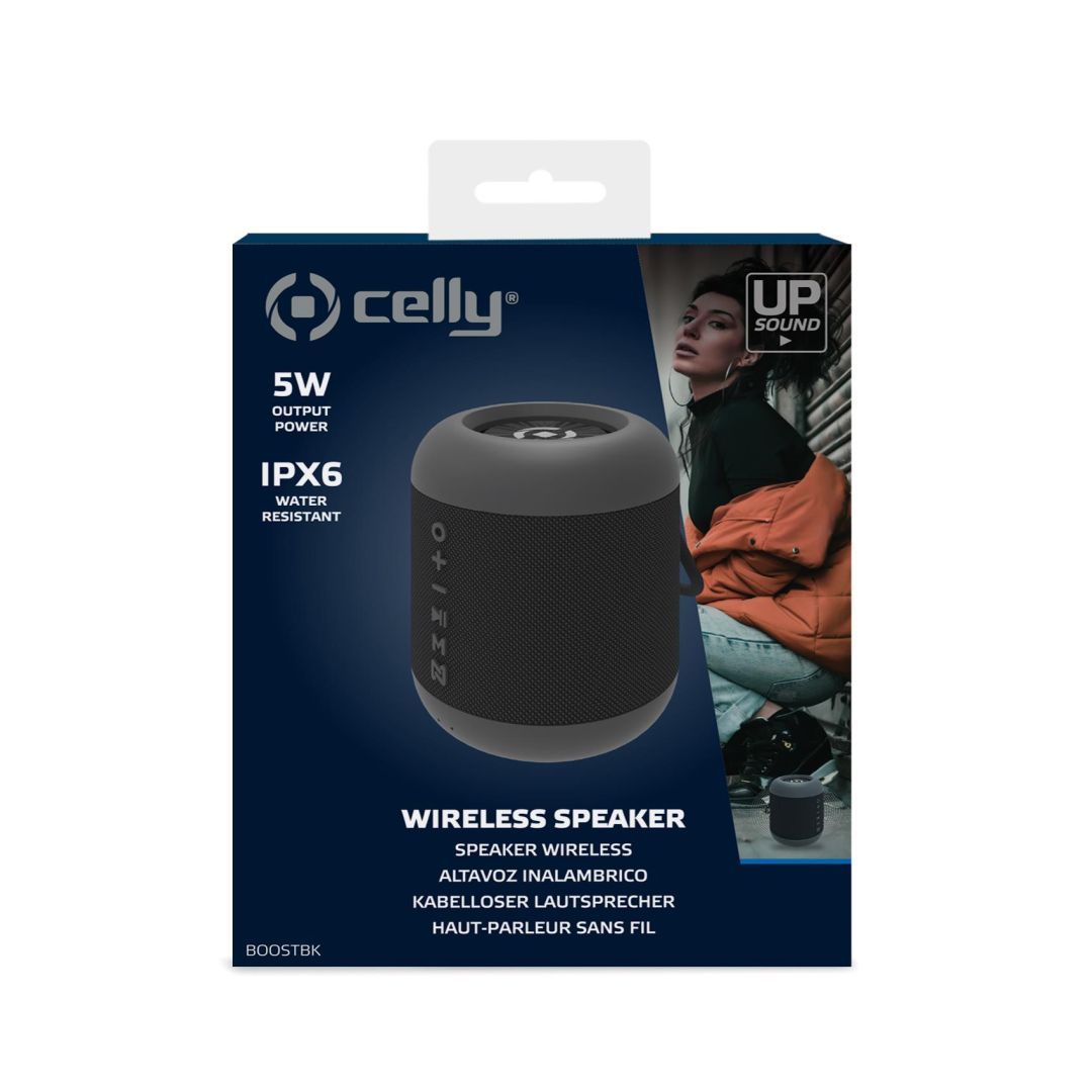 CELLY Boost Wireless Speaker Black