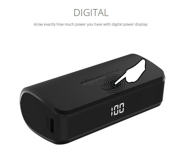 Boompods Powerboom 10000mAh PowerBank Black