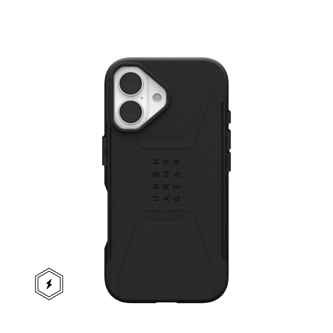 UAG Civilian Magsafe iPhone 16 Black