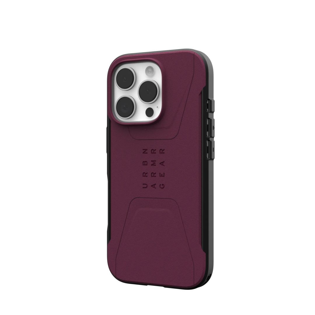 UAG Civilian Magsafe iPhone 16 Pro Bordeaux