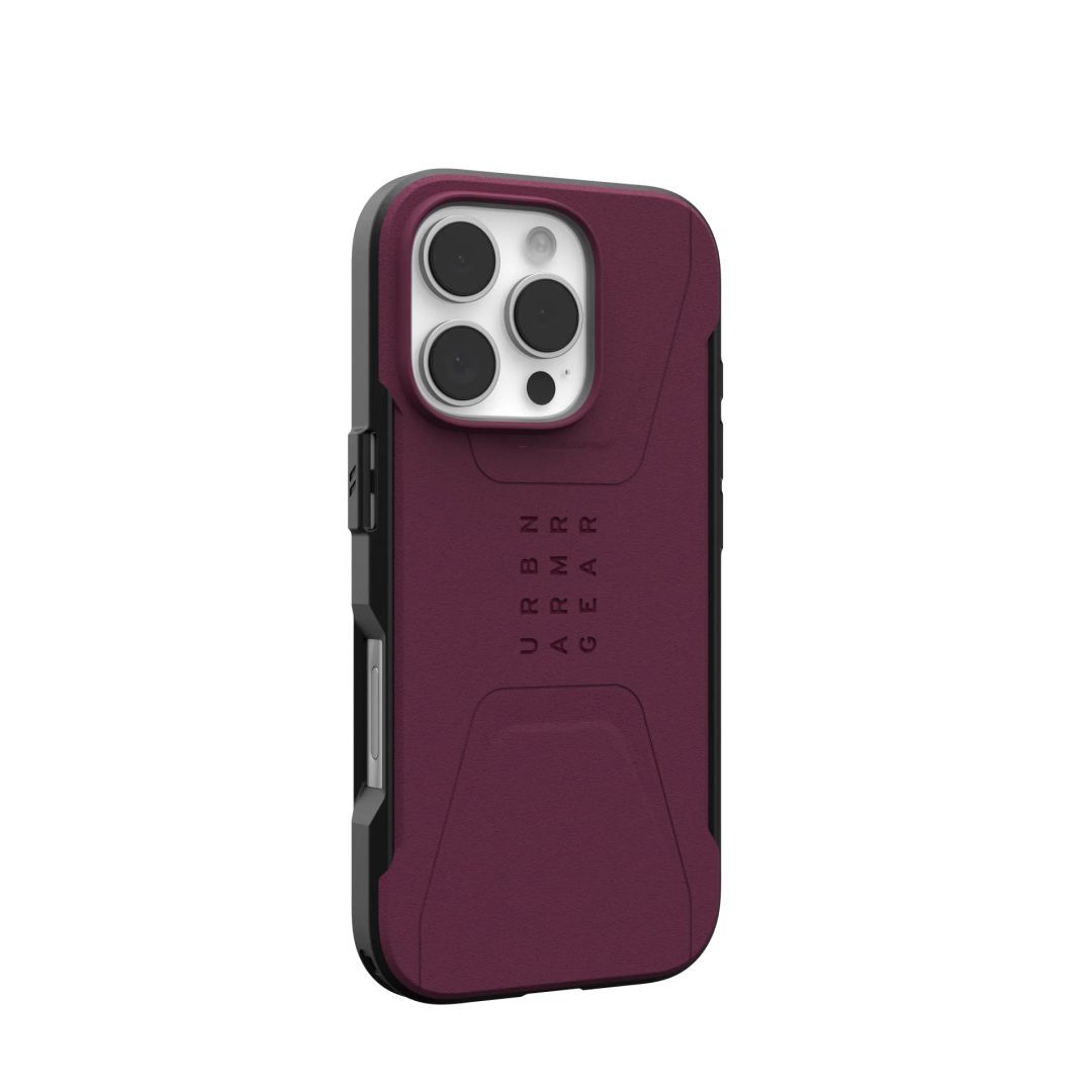 UAG Civilian Magsafe iPhone 16 Pro Bordeaux