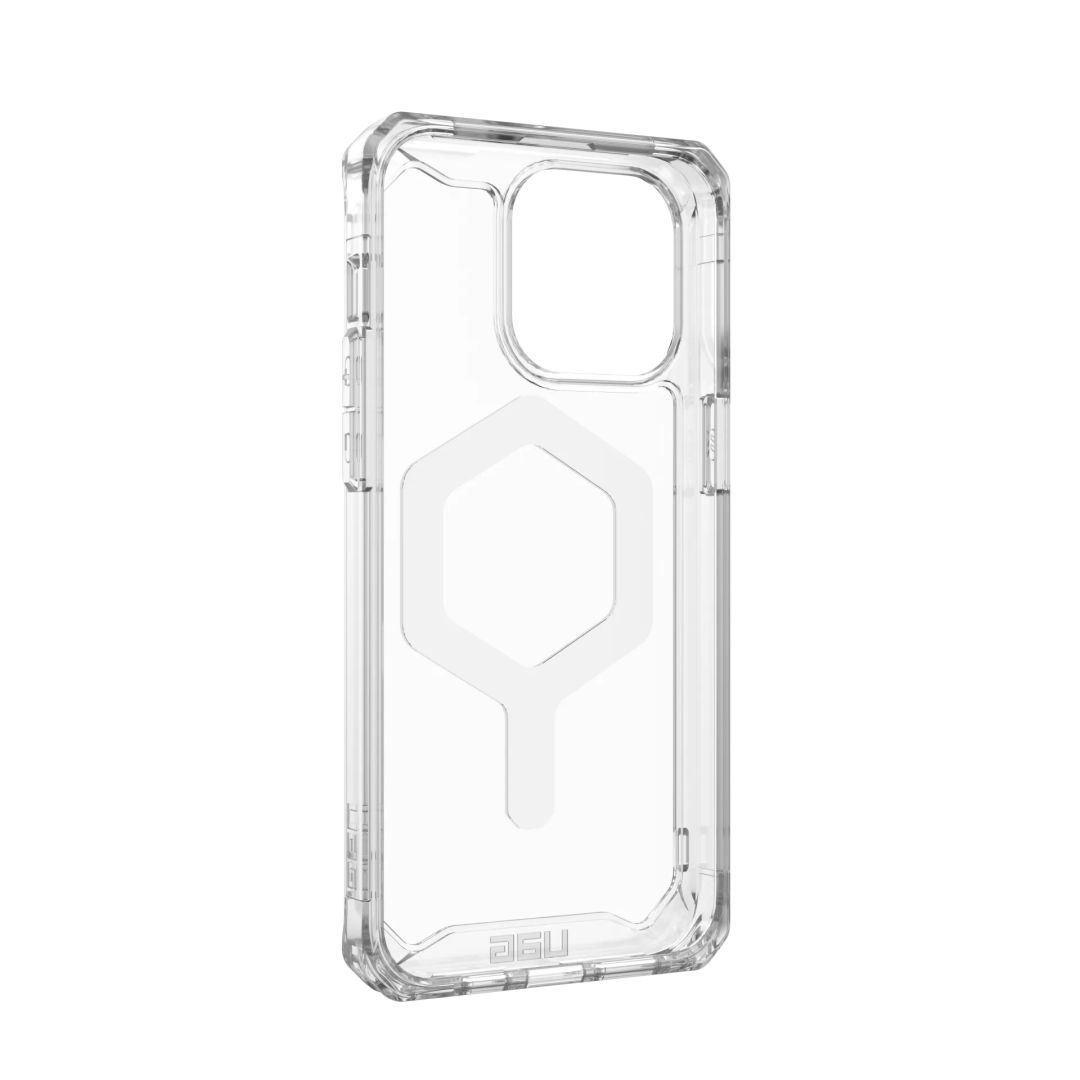 UAG Plyo case for MagSafe iPhone 15 Pro Max Ice/White