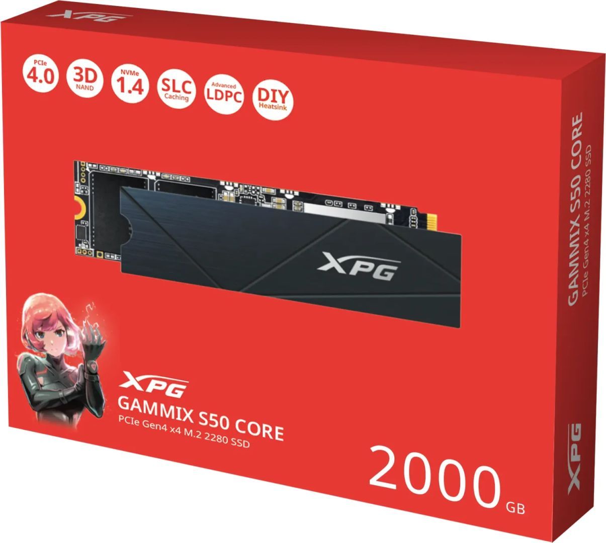 A-Data 2TB M.2 2280 Gammix S50