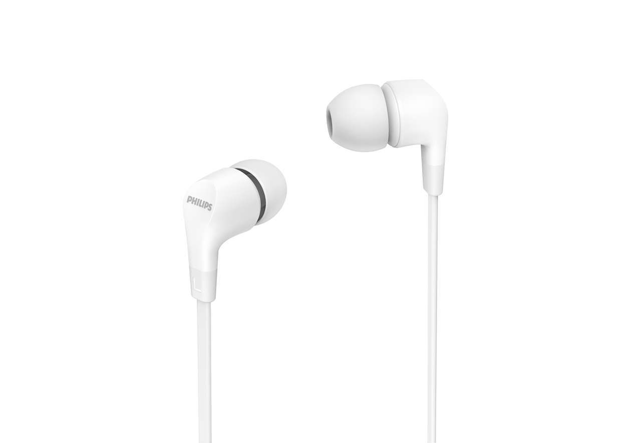 Philips TAE1105WT Headset White