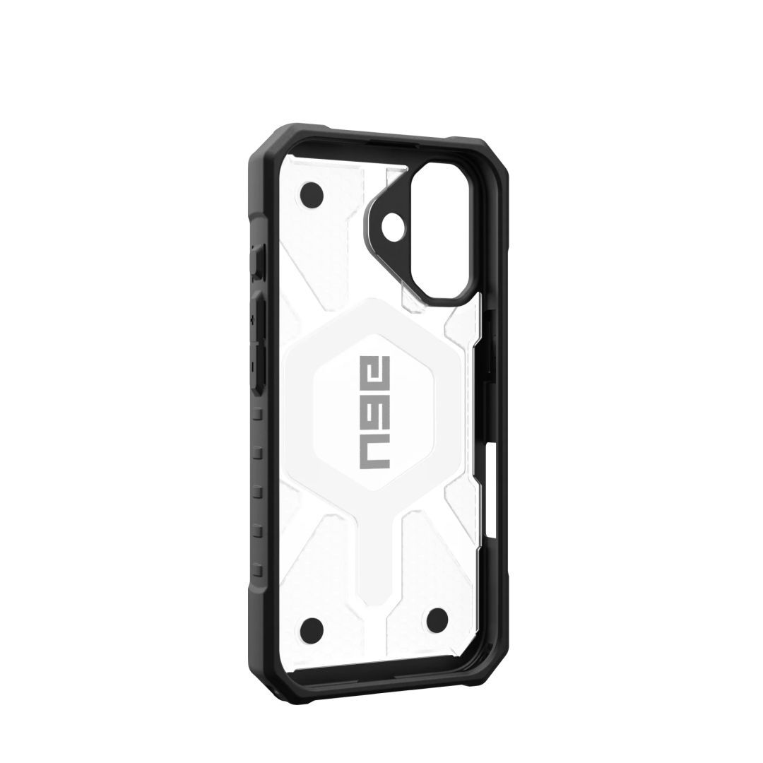 UAG Pathfinder Clear Magsafe iPhone 16 Ice/Silver