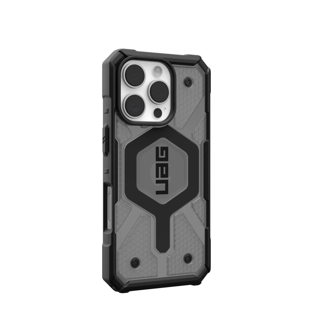 UAG Pathfinder Clear Magsafe iPhone 16 Pro Ash/Black