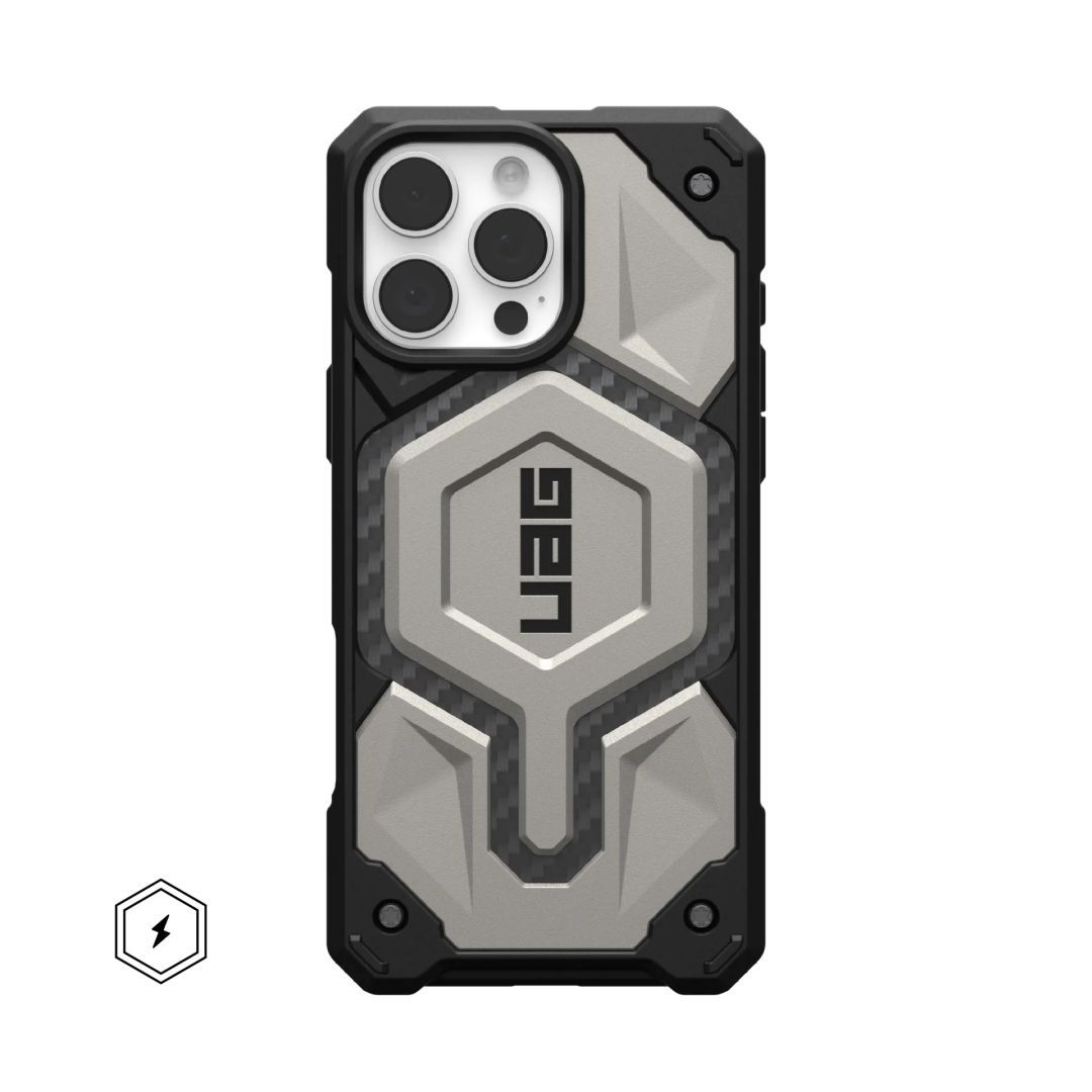 UAG Monarch Pro Magsafe iPhone 16 Pro Max Titanium