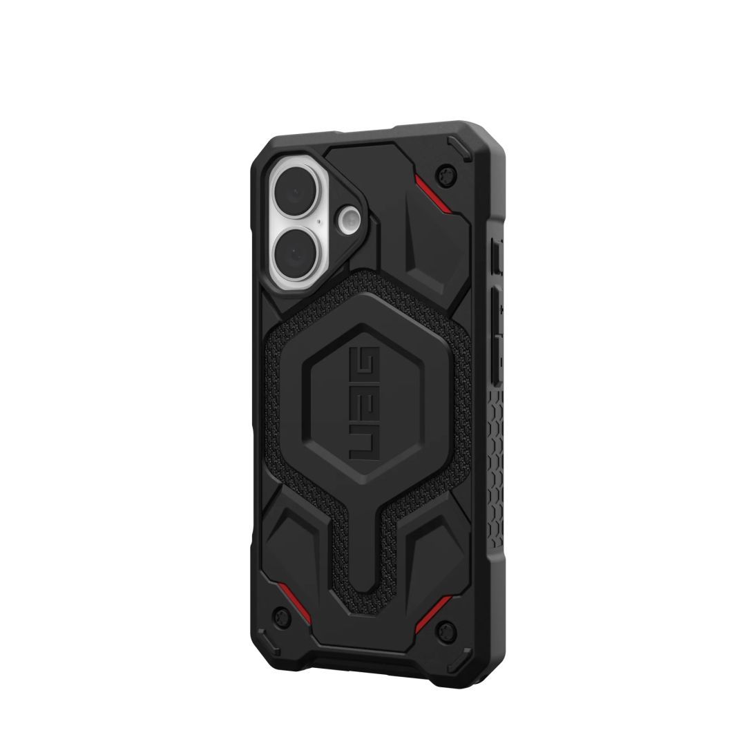 UAG Monarch Pro Magsafe iPhone 16 Kevlar Black