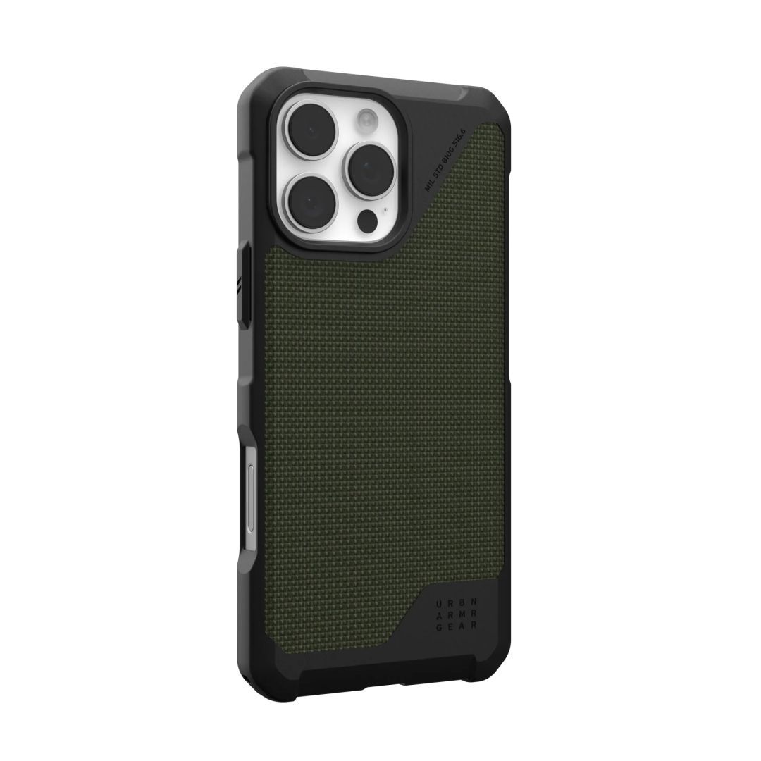 UAG Metropolis LT Magsafe iPhone 16 Pro Max Kevlar Olive