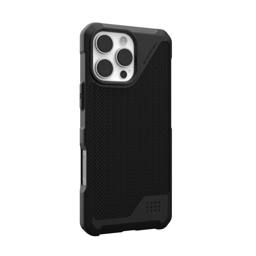 UAG Metropolis LT Magsafe iPhone 16 Pro Max Kevlar Black