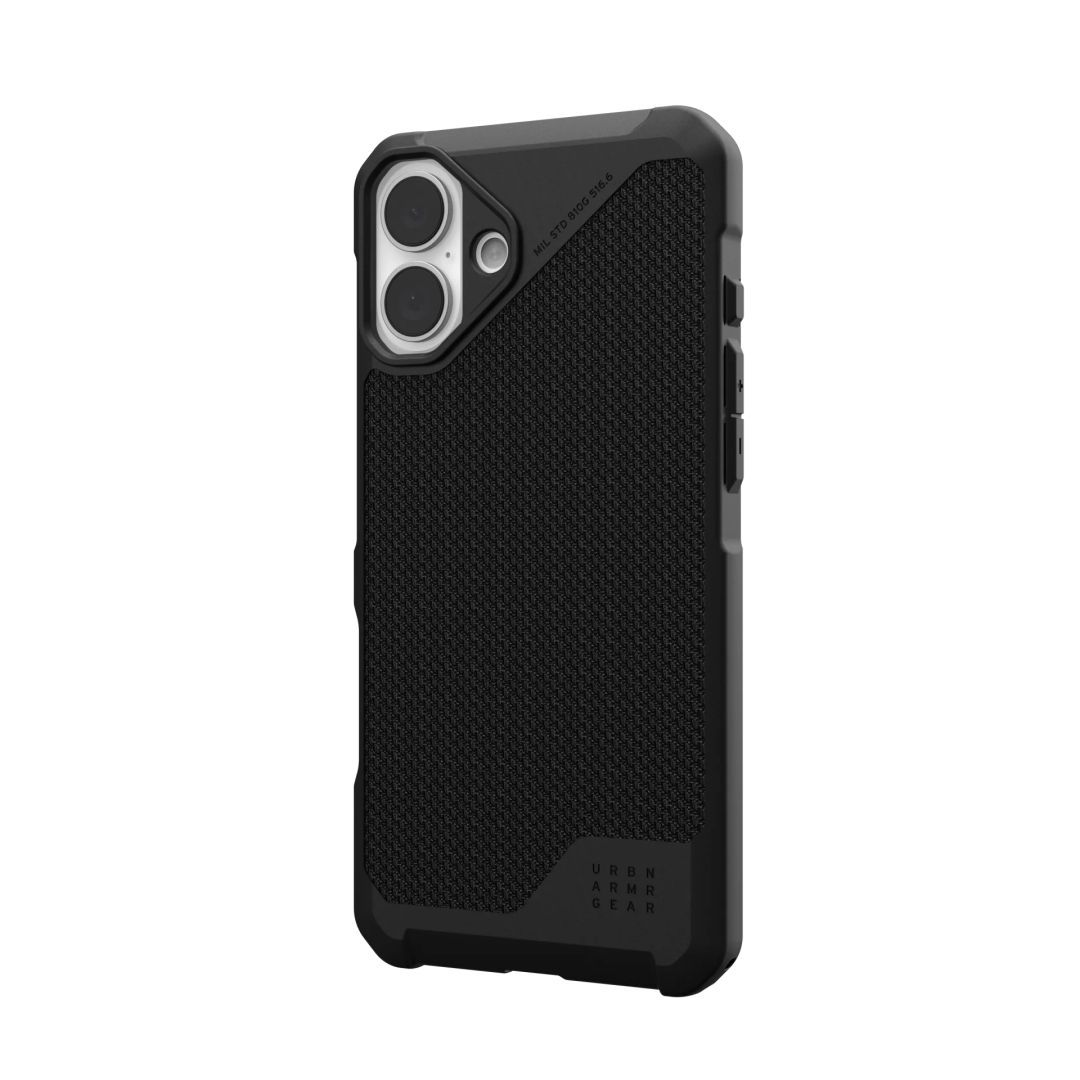 UAG Metropolis LT Magsafe iPhone 16 Plus Kevlar Black