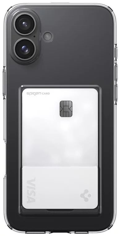 Spigen Crystal Slot iPhone 16 Crystal Clear