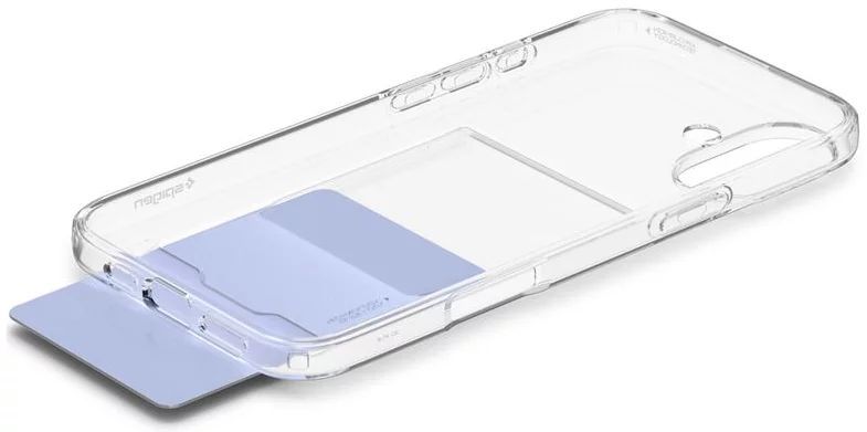 Spigen Crystal Slot iPhone 16 Crystal Clear