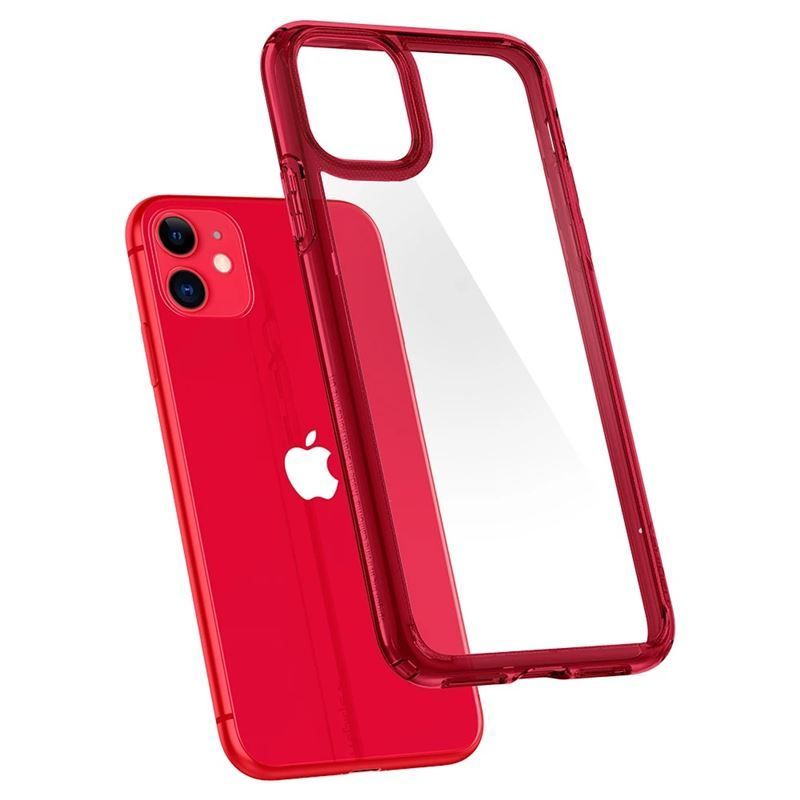 Spigen Ultra Hybrid, red - iPhone 11