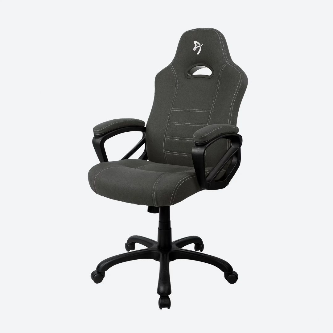 Arozzi Enzo Woven Fabric Gaming Chair Black/Grey