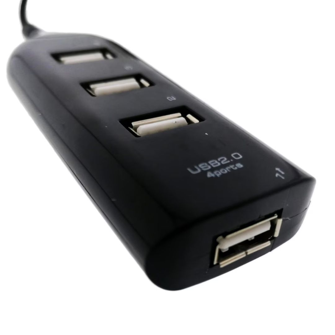 Vakoss TC-234UX 4-portos USB2.0 HUB Black