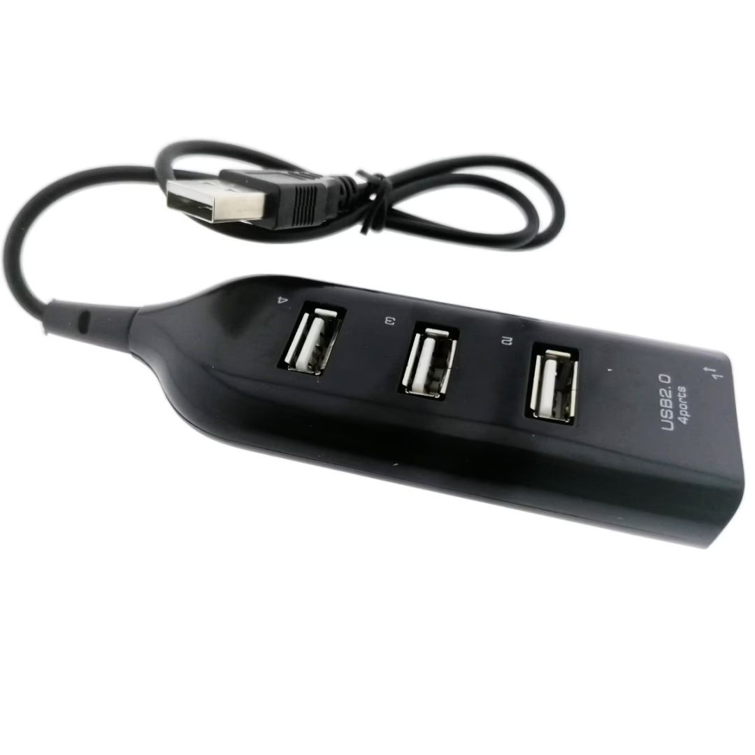 Vakoss TC-234UX 4-portos USB2.0 HUB Black