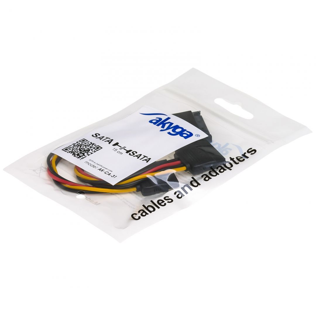 Akyga AK-CA-31 SATA / 2x SATA Adapter